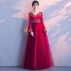 Vestido de Maternidad Estilo Nuevo Verano 2026 Tostado para Compromiso y Fiesta de Regreso a Casa, Elegante Vestido de Noche en Rojo, Venta al por Mayor desde Fabricante