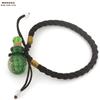 Joyería de aceite esencial Red Mayorista red pulsera de cuerda calabaza esfera de vidrio botella de aceite esencial botella de perfume de aromaterapia joyería de pulsera