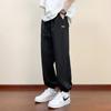 Pantalones Deportivos para Hombre Seda de Hielo Secado Rápido Holgados 2025 Nuevo Primavera Pantalones de Marca de Moda Pantalones Jogger Casuales de Verano para Hombre