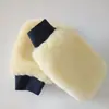 Guantes de felpa para lavar el coche de doble cara imitación lana, guantes de pata de oso, cepillo para lavar el coche, suministros para encerar en stock, más coche