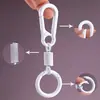 Fivela de figura oito com mola, fivela de pendurar colorida, fivela de pendurar para bolsa de carro masculina, mosquetão, chaveiro de metal, fivela de pendurar na cintura, durável