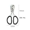 Proveedor de fábrica En stock Todo Acero Mango de Doble Filo con Anillo de Goma Metal Cortador de Cigarros Abrebotellas para Cigarros