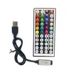 Controlador LED infrarrojo de 5V Controlador de tira de luz RGB Controlador colorido de 44 teclas/24 teclas Controlador de tira de luz