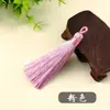 Anti-Rugas Suave Nó Chinês Franja de Borla Acessórios para Joias DIY Pingente para Bolsa de Carro Artesanato Estilo Nacional Pingente de Franja