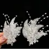 Tocados para el Día del Niño Li Yitong Ciervo Blanco Mismo Pasador Borla de Perla Aire de Hada Pasador Alas de Mariposa Tocados de Elfo