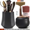 &Frete Grátis Cerimônia do Chá Seis Cavalheiros Combinação Conjunto Completo Acessórios para Conjunto de Chá Kung Fu Colher de Chá de Bambu Pinças Pinças Madeira Maciça