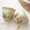 Fabricante Horno Ru Conejo Boca de Girasol Copa Pétalo Cerámica Taza de Té Kung Fu Taza Maestra Juego de Té Lindo Taza de Té Taza de Té