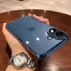 Adecuado para funda de teléfono electrochapada Apple 16 Promax, Funda protectora de carcasa dura todo incluido anti-caídas para iPhone 16, Antihuellas