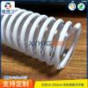 Tubo de tendón de resca de plástico PVC manguera reforzada tubería de drenaje succión de polvo ventilación tubería de protección de alambre ignífuga 76
