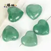 Nueva Serie de Piedras Naturales Corazón con Agujero Central Piedra Semipreciosa Regalo Accesorios para Joyería DIY Accesorios para Joyería con Forma de Corazón