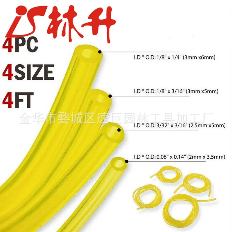 Chainsaw Fuel Line Hose Gas Oi