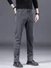 Jeans Masculino de Alta Costura Tendência Primavera e Outono Novo Reto Largo Casual Versátil Marca Tendência Calças Compridas Masculinas
