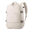 Mochila Transfronteiriça de Grande Capacidade com Separação Seca e Úmida, Compartimento para Sapatos Femininos, Bolsa Térmica Armazenamento, Bolsa para Viagem de Curta Distância, Leve e de Grande Capacidade