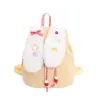 Mochila Fofa de Orelha de Coelho Longa para Meninas 2026 Nova Moda Street Style Mochila Pequena Grande Capacidade Leve Mochila Escolar Infantil