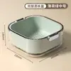 Cesta coladora con forma de flor para cocina casera, una herramienta mágica para lavar frutas y verduras, cesta giratoria para lavar verduras y colador de frutas