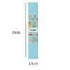 Adhesivo etiqueta engomada larga sellado etiqueta engomada horneado postre desechable pastel comida embalaje caja sellado etiqueta decorativa