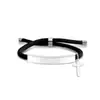 Pulsera Personalizada Publicidad Transfronteriza Logo Personalizado Multicolor Cruz Regalo Navideño Pulsera Trenzada Grabada de Acero de Titanio