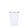 Copo de Inox 304 Reto Mais Vendido, Copo de Cerveja para Exterior, Copo de Água de Camada Única, Copo Simples Pint, Estilo Camping Piquenique Bebida Fria