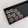 Y2k ~ lindo clip BB para niños color estrella de cinco puntas pinza para el pelo pinza para mechones rotos pinza para flequillo de bebé pinza lateral joyería
