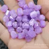 Cuentas Hexagonales de Jade Cuarcita, Cuentas Sueltas en Colores Morado, Amarillo y Verde Oliva, Cuentas Multifacéticas para Accesorios de Pulsera