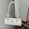 2026 Bolso de Lunares Versátil de Nicho Moda Estilo Coreano Nuevo para Mujer, Bolso de Hombro Casual Simple de Gama Alta, Bolso Almohada