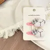 Nuevos Pasadores para el Cabello de Tela Estilo Coreano con Animales para Niños, Pasadores, Pinzas Laterales, Pinzas de Almohada