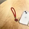 Flor de moda tejido trenzado cordón para teléfono móvil corto para muñeca portátil para llevar en la mano aplicable funda para teléfono móvil funda para audífonos