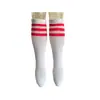 Calcetines para Niños Calcetines de Cosplay Navideño Rayas Blancas y Negras Calcetines JK Estilo Japonés Hasta la Rodilla Calcetines Altos para Estudiantes