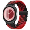 Adecuado para Samsung Watch8 Correa Trenzada Elástica de Arcoíris con Hebilla de Paracaídas Nueva Correa Deportiva para Smartwatch