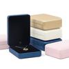 Liquidación PU cuero hierro joyero collar colgante joyería caja de almacenamiento de joyas una gran cantidad en stock fabricantes mayoreo
