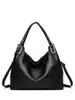 Bolsa transversal feminina de comércio exterior 2026 novo modelo bolsa tote estilo universitário versão coreana bolsa de mão feminina de grande capacidade para o dia a dia