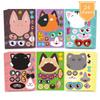 Kitty Rompecabezas DIY Juego para Niños Pegatinas Gato Pegatinas de Maquillaje para Niños Manualidad Regalo de Cumpleaños Pegatinas para Fiesta