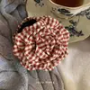 Presilha de Cabelo Flor Rosa de Renda Estilo Coreano para Mulheres, Grampo para Coque ou Rabo de Cavalo Alto, Presilha de Tubarão para Parte de Trás da Cabeça
