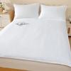 Colchón de Algodón Blanco Puro Desmontable y Lavable Colchón Individual para Siesta en Dormitorio con Funda de Colcha Cojín para Colchón Base