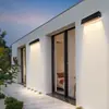 Lámpara de Pared Solar Exterior Luminosa Foco de Lavado de Pared Valla Súper Brillante Lámpara de Puerta de Villa Lámpara de Pared Exterior de Patio Lámpara de Terraza