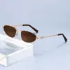 Gafas de Sol de Moda Europeas y Americanas Hip-Hop Personalidad 2026, Metal de Alta Calidad, Protección UV, Ojo de Gato Transfronterizo al por Mayor