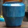 Vaso Grande de Terracota Feito à Mão, Vaso de Cerâmica Rústica de Grande Diâmetro para Suculentas e Flores, Vaso de Cerâmica para Plantas Suculentas com Formato de Tronco Velho
