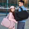Bolsa de Tênis, Bolsa de Mão, Bolsa Esportiva Feminina, Mochila Cross-Body para Badminton, Grande Capacidade com Compartimento Independente para Sapatos, Bolsa Esportiva para Fitness