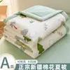 Núcleo de Colcha de Verão 100% Algodão Puro de Algodão de Xinjiang Classe A para Maternidade e Bebê, Estilo Ins Fresco e Fofo Colcha Fina de Algodão Puro para Ar Condicionado de Verão