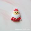 Acessórios de resina de natal; Papai Noel boneco de neve faça você mesmo capa de celular remendo luvas grampo de cabelo acessórios de joias de Natal