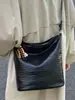 Bolso Bandolera Tipo Cubo Tejido Moderno y Elegante para Mujer 2025 Nuevo Bolso de Hombro de Gran Capacidad para el Trabajo