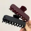 Presilha de Cabelo Imitação Acetato Estilo Francês na Cor Tartaruga, Presilha de Garra de Alta Qualidade para Mulheres, Acessório de Cabelo de Luxo para a Parte de Trás da Cabeça, Modelo Novo