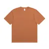 Camisetas Personalizadas para Uniformes de Clase 230g Algodón Puro Cuello Redondo Camisetas Estampadas Ropa de Trabajo Procesamiento Logo Estampado Camisetas Publicitarias Manga Corta