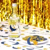 Linternas de Confeti de Estrellas y Luna Transfronterizas Diseño para Fiesta Navideña Decoración de Escritorio con Confeti de Luna Lanzamiento
