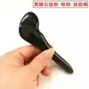 Palo de Masaje Meridiano Puro Obsidiana, Raspador Facial Meridiano, Palo de Masaje, Palo Meridiano, Piedra Bian, Zona de la Columna Cervical y Hombros
