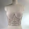 Cómoda Camisola de Cadena con Efecto Fruncido, Estilo Coreano Sexy, Versátil, Corte Ajustado, Sensación de Lujo, Espalda Hermosa, Top de Tubo