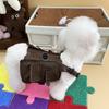 Chaleco de Cuero Guapo de Tracción para Primavera y Verano para Perro Perro Pequeño y Mediano Perro Schanery Perro Chai West Highland Ropa para Mascota