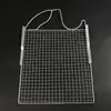 Malla para pintura de 26x30cm, malla para barbacoa de alambre, galvanizada en frío, malla de alambre de bajo carbono, adecuada para picnic, camping, turismo
