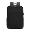 Mochila de negocios para portátil de gran capacidad, multifuncional, impermeable, con logotipo corporativo personalizable
