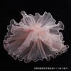 Hilo rociado Zhiyi borde de perla hilo rociado luminoso cadena de luces gasa blanca hilo rociado colorido bolsa DIY material de flor